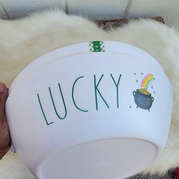 Rae Dunn St. Patrick's day  melamine serving bowl - Picture 4 of 5